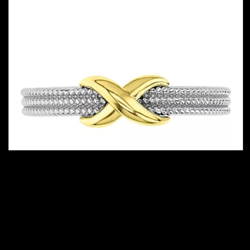 Elegant Gold and Silver Women's Bracelet